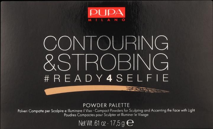 Actual product image Pupa Milano Contouring & Strobing Palette Ready 4 Selfie Medium Skin (#002 Medium Skin)