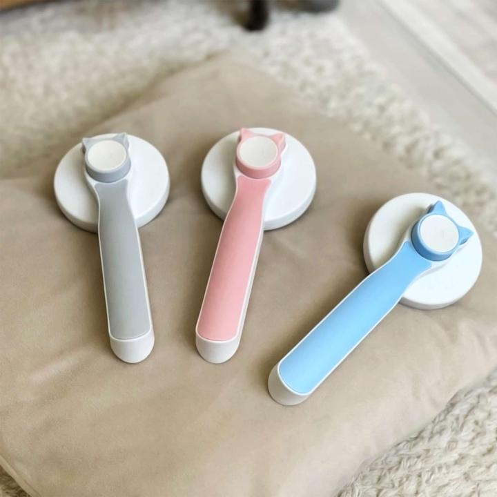 Actual product image Intirilife Cat brush Dog brush self-cleaning (Cat, Dog)