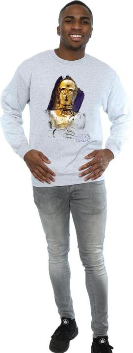 Produktbild Star Wars The Last Jedi C3PO Brushed Sweatshirt (S)