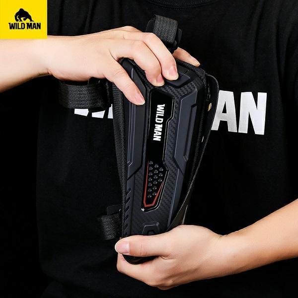 Actual product image Wildman Etui/uchwyt rowerowy M90 sakwa na ramę czarna/black (Luggage carrier bag)