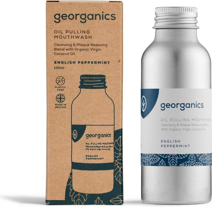 Immagine prodotto Georganics Colluttorio per l'estrazione dell'olio (100 ml, Collutorio)