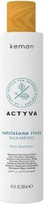 Kemon Actyva Rich Nutrition Shampoo für trockenes Haar (1000 ml, Flüssiges Shampoo)