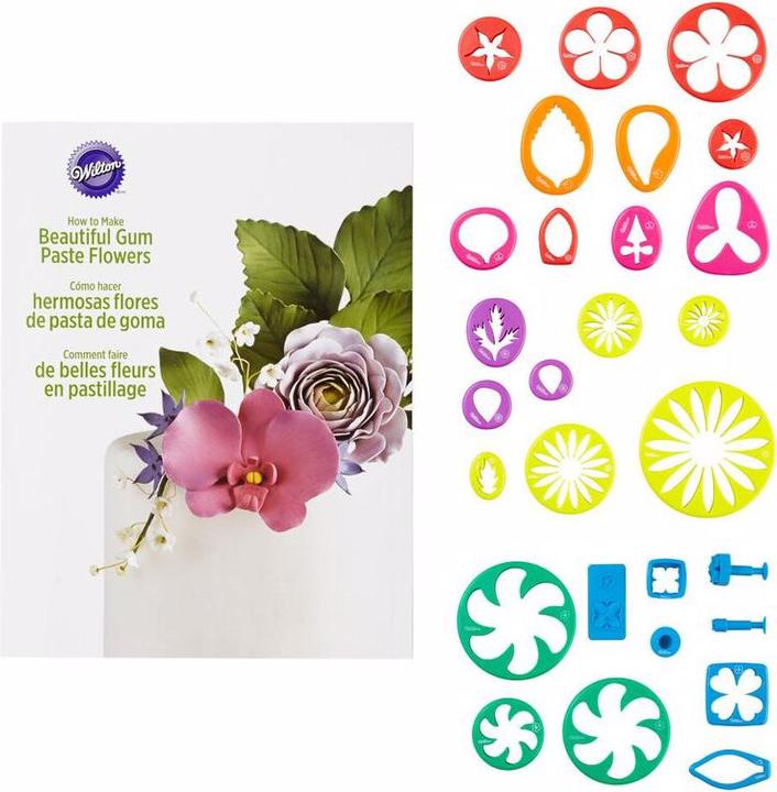 Produktbild Wilton Blumen Fondant Set