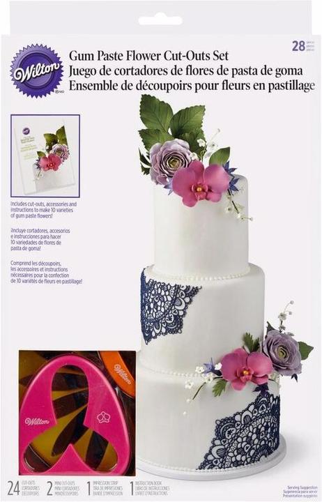 Produktbild Wilton Blumen Fondant Set