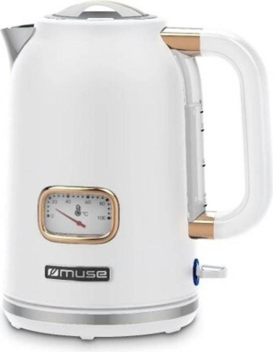 Immagine prodotto Muse MS030 W Bollitore in acciaio inox bianco (1.70 l)