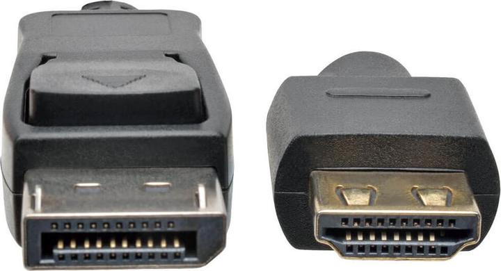 Actual product image Eaton DisplayPort 1.2 to HDMI Active Adapter Cable M/M 4K 60 Gripping HDMI Plug HDCP 2.2 6 (1.83 m, DisplayPort, HDMI)