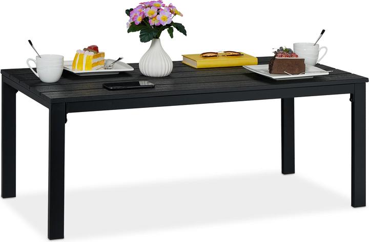Actual product image Relaxdays Garden table (98 cm)