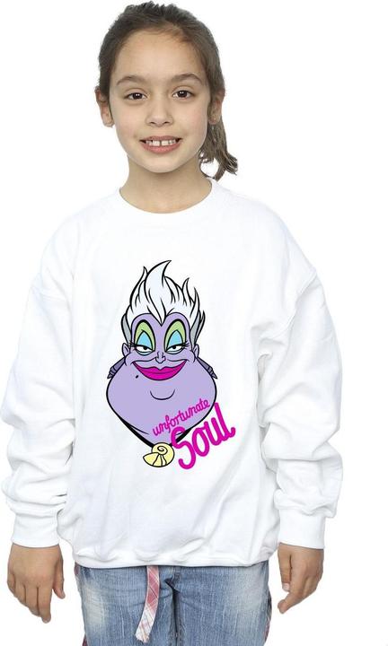 Actual product image Disney Girls Villains Ursula Unfortunate Soul Sweatshirt (128)