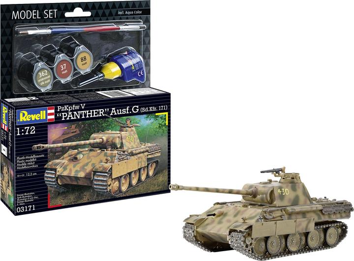 Actual product image Revell Model Set Panther Ausf. G