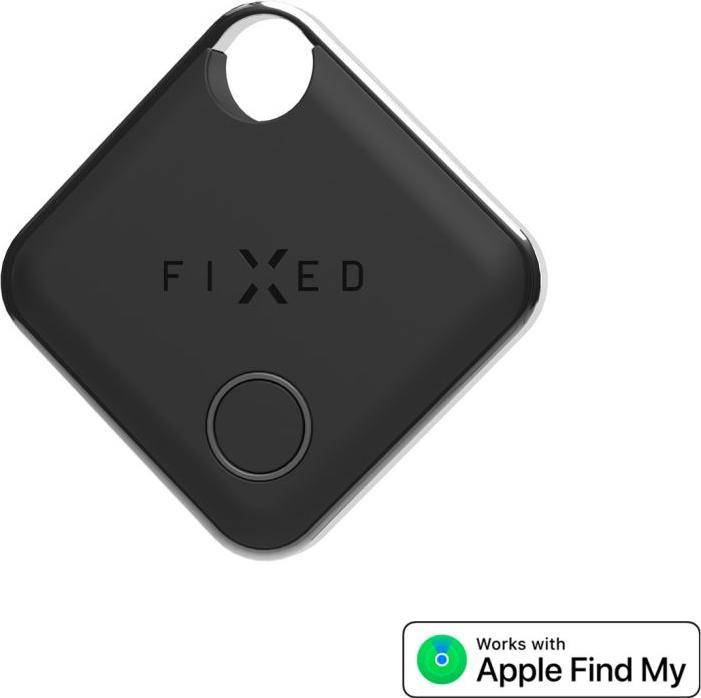 Actual product image Fixed Tag with Find My support, Black (iOS)