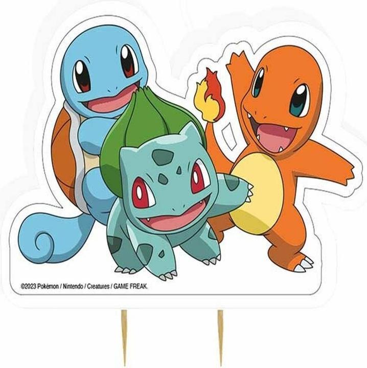 Image du produit Amscan Bougie motif Pokemon (1 x)