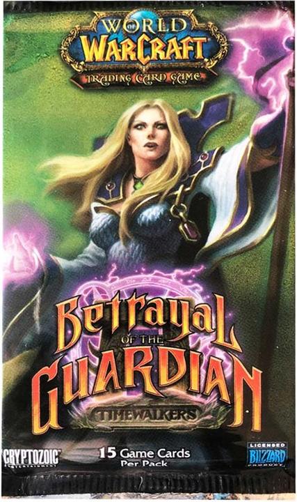 Actual product image World of Warcraft TCG Betrayal of the Guardian Booster Pack (English, Booster Pack)