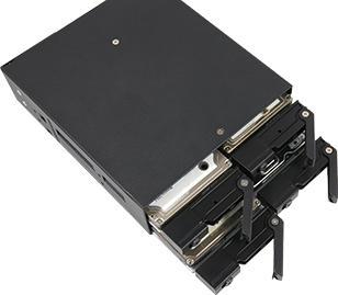 Image du produit Chieftec CMR-425 - Rack de stockage mobile - 2.5" (6.4 cm)
