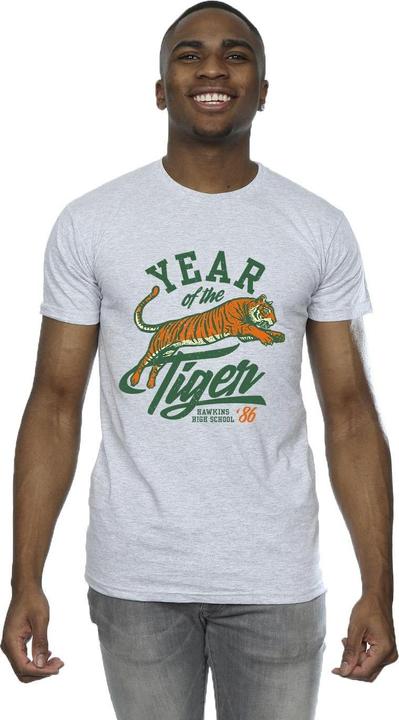 Produktbild Netflix Stranger Things Hawkins Year of The Tiger 86 TShirt (S)