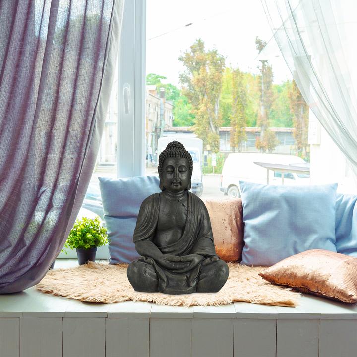 Image du produit Relaxdays Statue de Buddha 70 cm