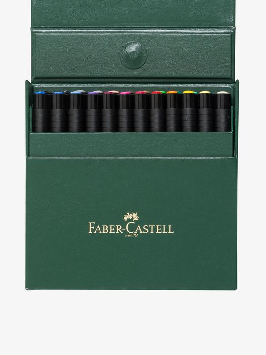 Actual product image Faber-Castell Pitt Artist Pen Brush (Multicoloured, 48 x)