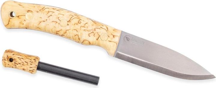 Immagine prodotto Casström No. 10 Coltello della foresta svedese in betulla con acciaio da fuoco (10 cm)