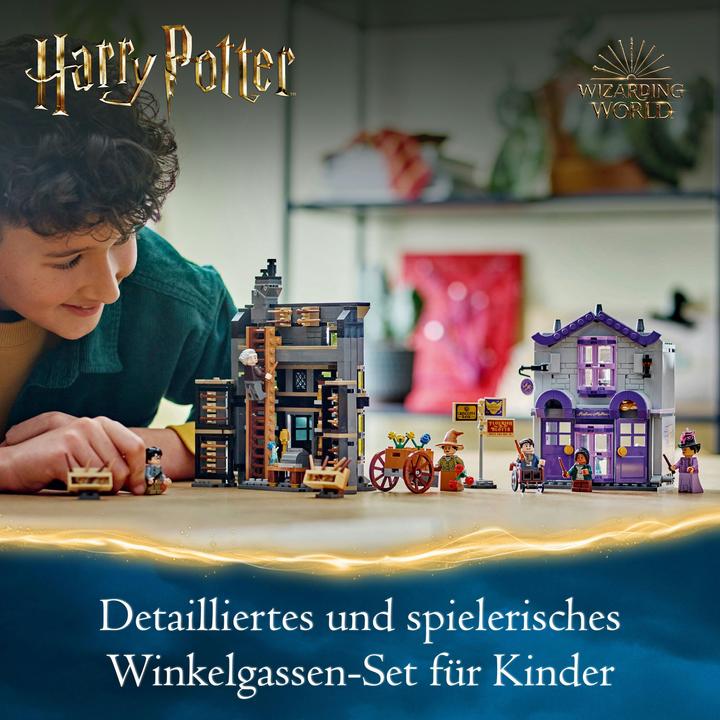 Image du produit LEGO 76439 Costumes Ollivanders™ & Madame Malkin (76439, LEGO Harry Potter)