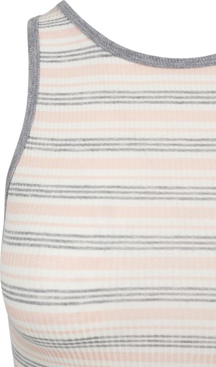 Urban Classics Ladies Rib Stripe Cropped Top