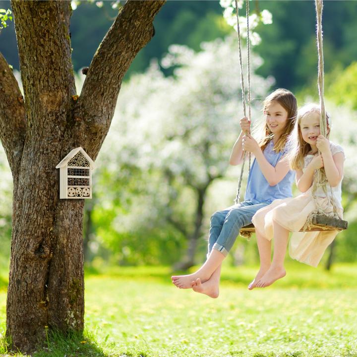 Produktbild Relaxdays Insektenhotel (Schmetterlinge, Hummeln, Biene, Wildbienen, Marienkäfer, Grabwespen)
