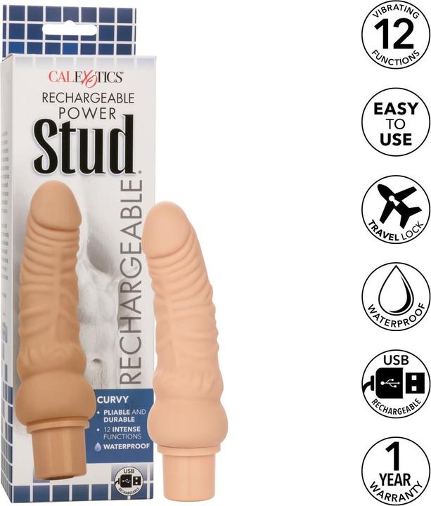Image du produit CalExotics Power Stud® Rechargeable Curvy - Ivory