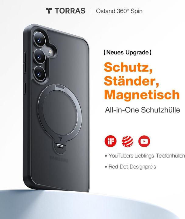 Produktbild Torras Ostand Spin Series (Samsung Galaxy S25)