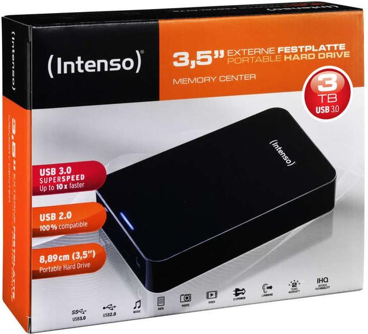 Image du produit Intenso Disque dur externe 3.5″ 3 TB (3 To)
