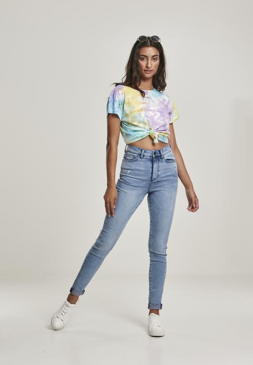 Actual product image Urban Classics Ladies Tie Dye Boyfriend Tee (4XL)