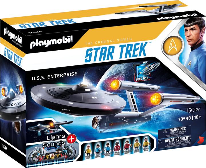 Actual product image Playmobil Star Trek - U.S.S. Enterprise NCC-1701 (70548, Playmobil Star Trek)