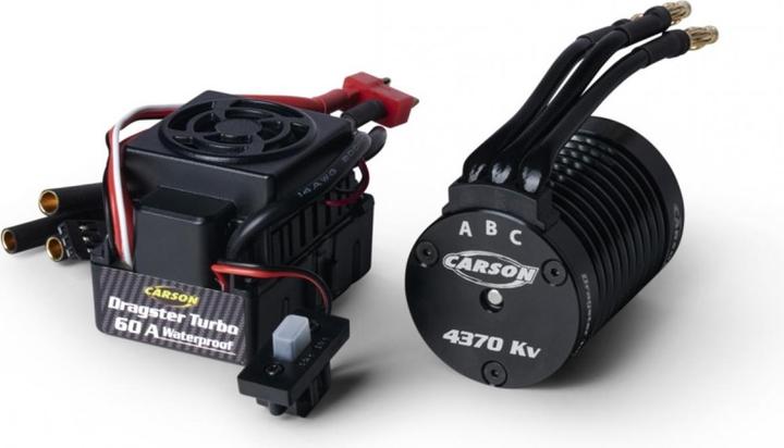 Image du produit Carson 1:10 BL Set Dragster Turbo 4370 KV