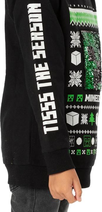 Immagine prodotto Minecraft Pull de Noël enfants/enfants Creeper à paillettes (122)