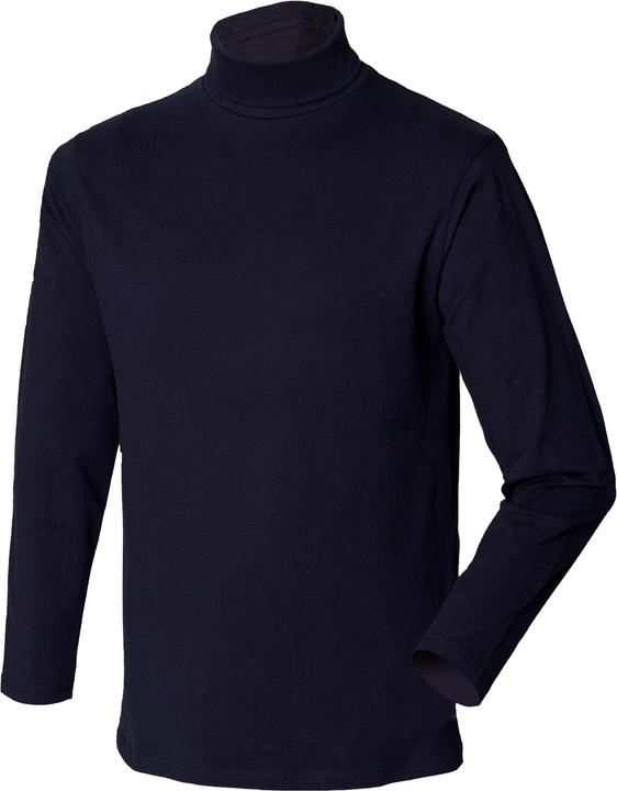 Produktbild Henbury RollkragenSweatshirt langärmlig hoher Baumwollanteil (S, M, L, XL, XXL)