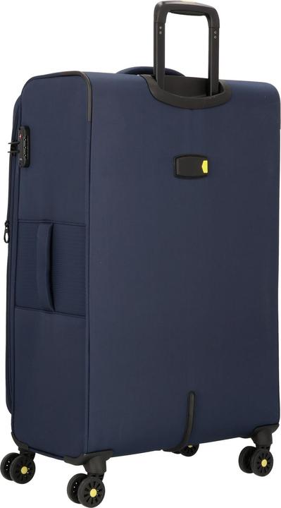 Produktbild D&N Travel Line 9704 4 Rollen Trolley L 78 cm mit Dehnfalte (107 l, L (90 - 115l))