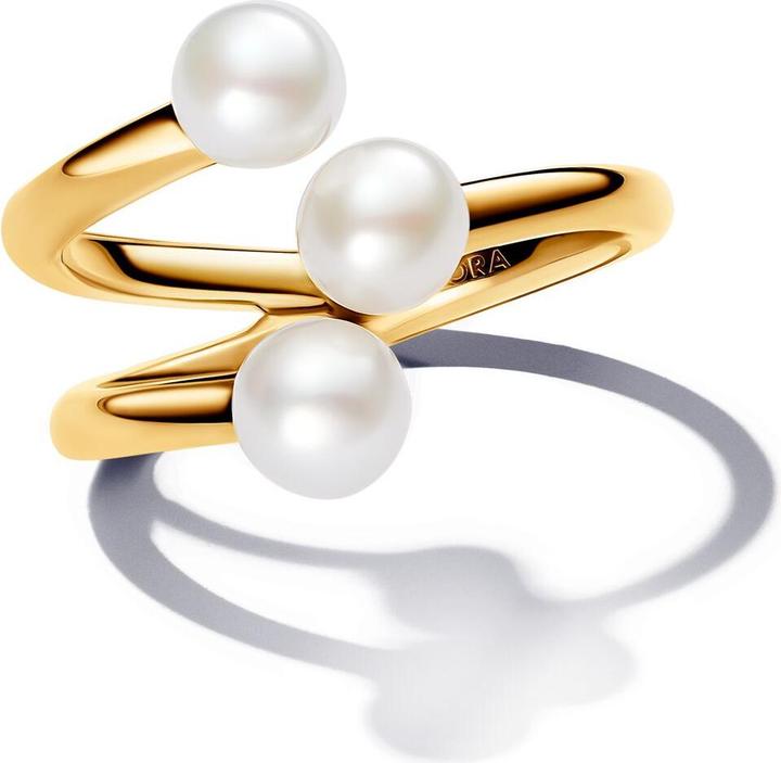 Produktbild Pandora Behandelte Süsswasserzuchtperle Offener Ring (48)