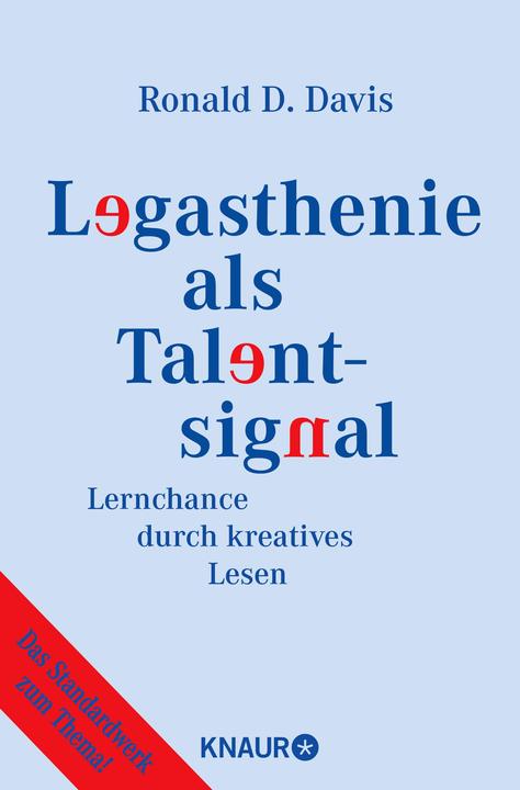 Produktbild Legasthenie als Talentsignal (Deutsch, Ronald D. Davis, 2001)