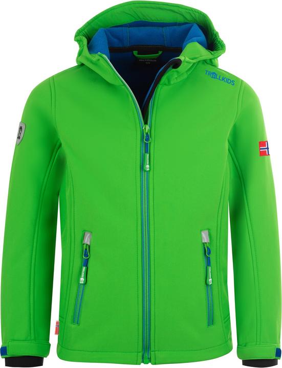 Vert vif, bleu moyen