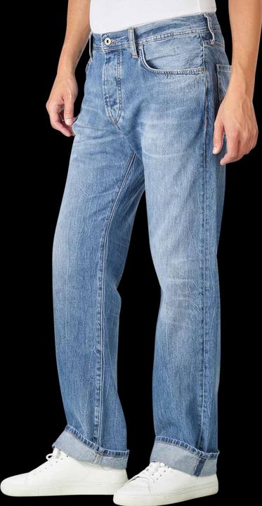 Produktbild Pepe Jeans Penn Relaxed Straight Fit Med Blue (W31/L32)
