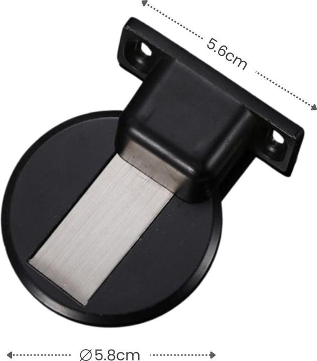 Actual product image Hermex Magnetischer Türstopper Türdämpfer Türschnäpper Türpuffer Türkeil (1 Piece)