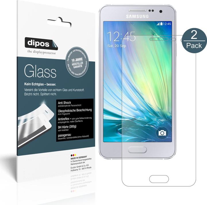 Image du produit Dipos Film de Protection d’écran Anti-Shock (1 pièce(s), Samsung Galaxy A3)