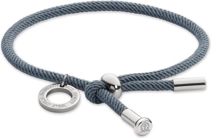 Image du produit Paul Hewitt Armband Vitamin Sea (25 cm, Acier inoxydable, Recyclé, Perlon/nylon)