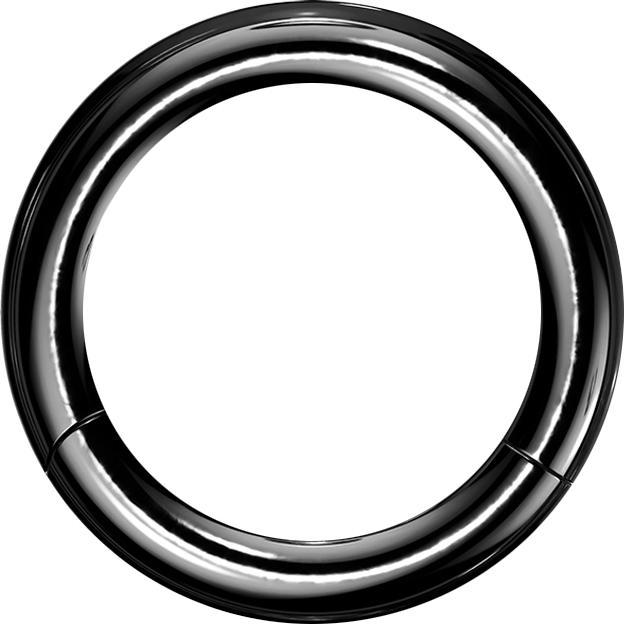 Produktbild Star Piercing Flesh Tunnel High Polished mit Kristall aqua und Epoxy Schutzschicht (Titan G23, ohne Messing)
