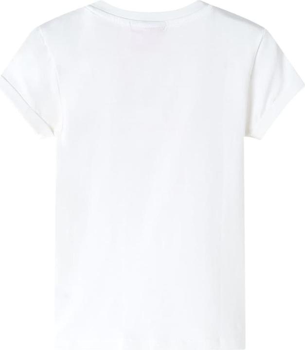 Produktbild VidaXL Kinder-T-Shirt Ecru 116,Material: 95 % Baumwolle. 5 (116)
