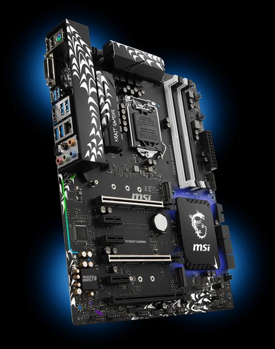Produktbild MSI Z370 Krait Gaming (LGA 1151, Intel Z370, ATX)
