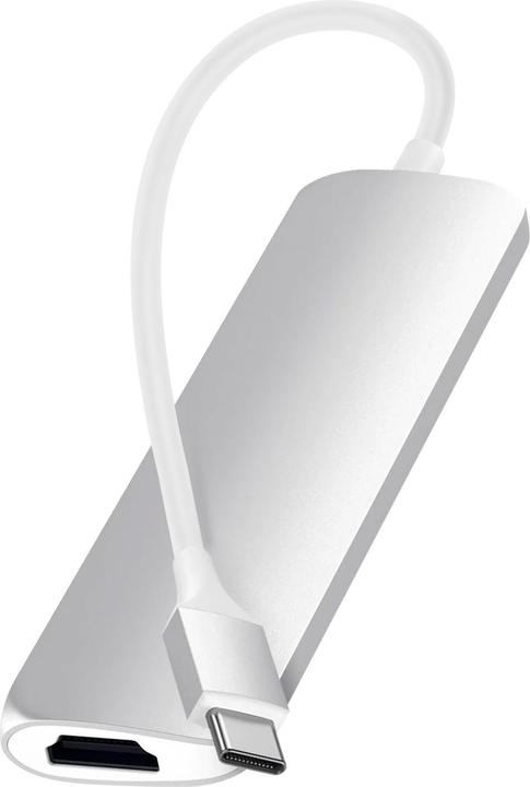 Immagine prodotto Satechi USB-C Slim Multiport V2 (USB-C, 6 Porti)