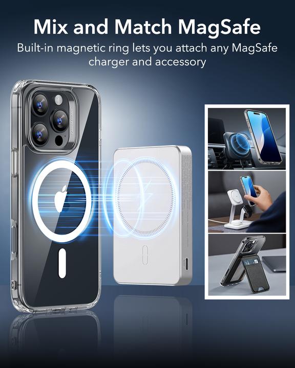 Actual product image ESR Classic Hybrid HaloLock Case (Apple iPhone 16 Pro Max)