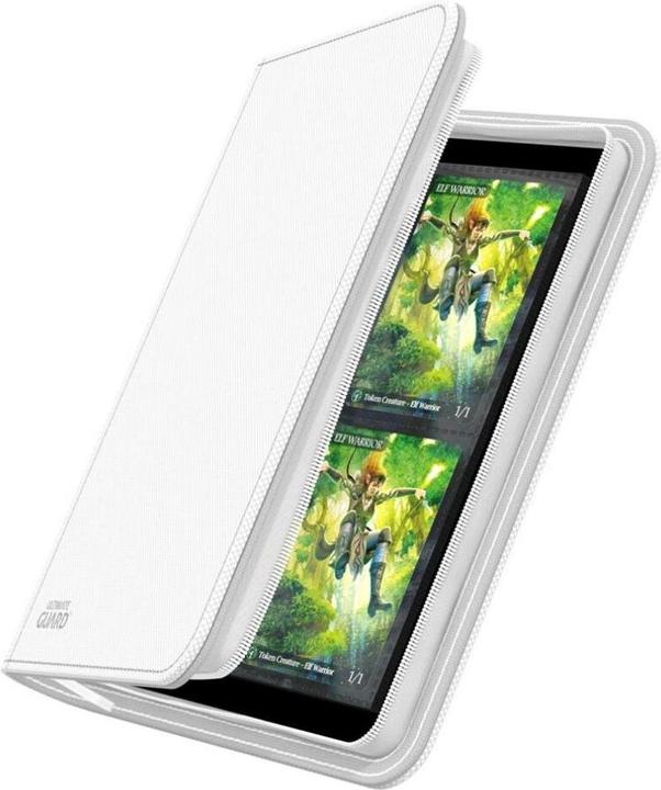Actual product image Ultimate Guard UGD010352 - Zipfolio 160 – 8-Pocket Xenoskin Portfolio, white