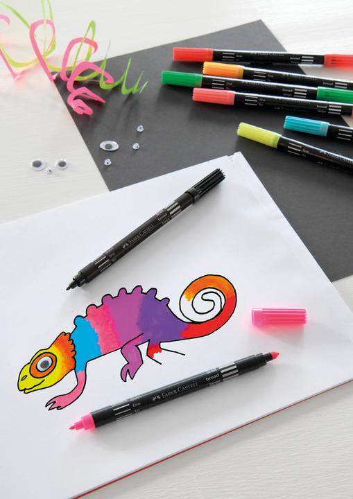 Produktbild Faber-Castell Doppelfasermaler (Multicolor, 10 x)