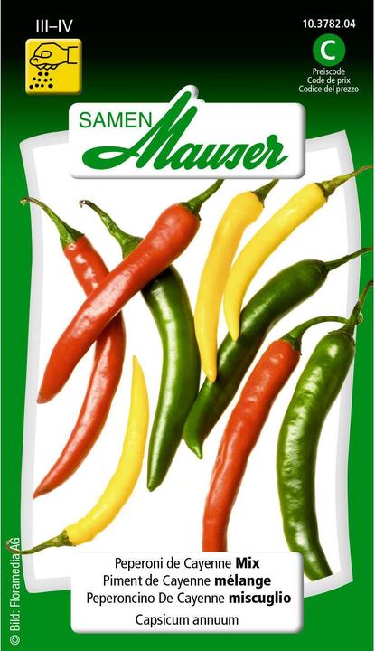 Peperoni de Cayenne Mix (Vegetable seeds)