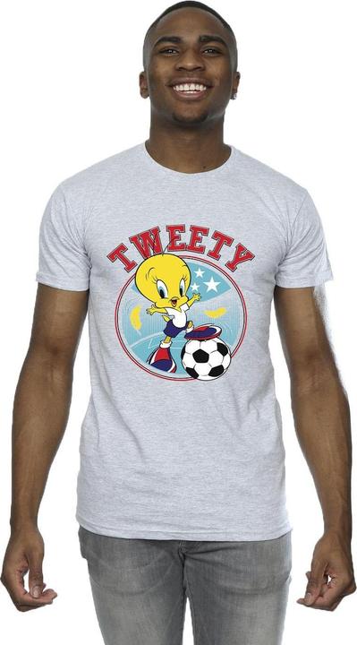 Produktbild Looney Tunes Tweety Football Circle TShirt (S)