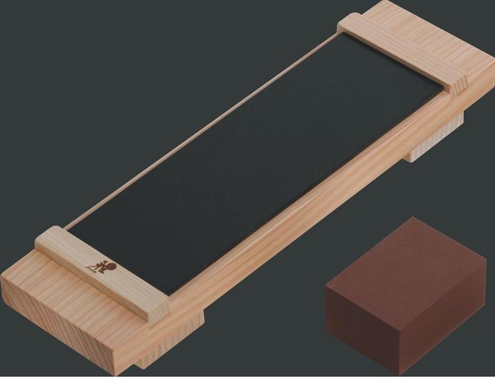 Actual product image Miyabi Toishi Pro knife sharpening base kit